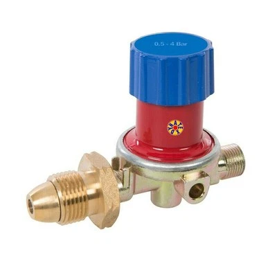 DYNATEX Propanregler einstellbar 0,5 - 4 bar variabler Gasdurchfluss Terrasse BBQ Heizung NEU
