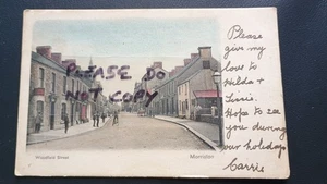 Woodfield Street Morriston Swansea Glamorgan Wales Stewart & Woolf postcard - Picture 1 of 2