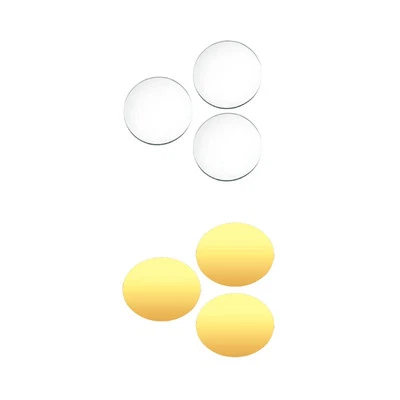 3x Mirror Centerpieces for Table Plates for Centerpieces for Dresser Wedding - Image 1 of 2