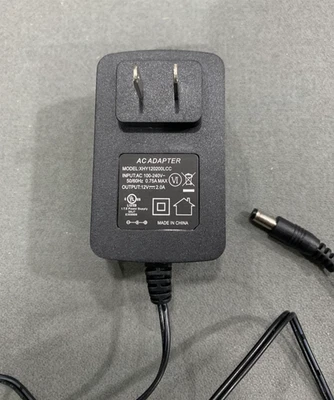 AC 100-240V to DC 12V 2A Power Supply Adapter Heavy-Duty LED Light Strip 24W SMD - Image 1 of 3