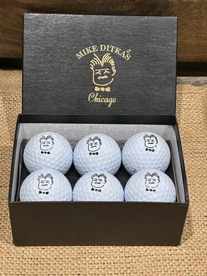 Original Mike Ditka Golf Balls Set of 6 Top Flite XL-3000 0 1 2 3 New in Box - Image 1 of 4