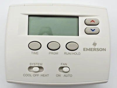 Termostato programável estágio único tela 2" azul Emerson 1F80-0261 - Imagem 1 de 4