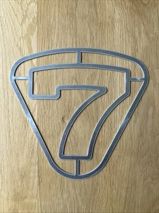 INSIGNIA REJILLA LOTUS 7 ALEACIÓN CATERHAM SEVEN WESTFIELD SUPER SEVEN DONKERVOORT - Imagen 1 de 1