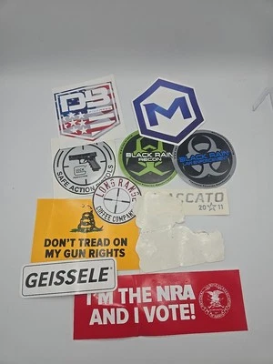 Tactical Hunting Decal Sticker Lot Of 10 Shot Show Military Law Enforcement Swag - Image 1 of 4