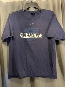 2000s Villanova Wildcats Team Nike Double Sided Graphic Shirt See Measurements - Picture 1 of 5