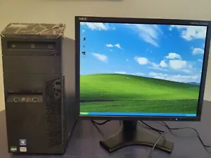 Lenovo ThinkCentre M AMD Athlon 3,2 GHz 4 GB RAM 128 GB SSD - Win XP Classic Gaming - Foto 1 di 22