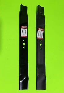 2PK Oregon 195-021 Mulching Blades for 21-3/4" Poulan 575157101, 582931401 - Picture 1 of 10
