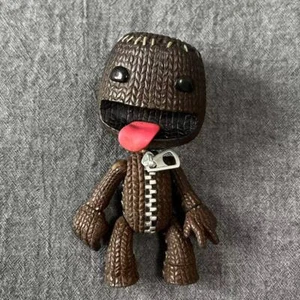 Rare 2009 Mezco Little Big Planet 3 Happy Sackboy 10CM Collectible Figure - Picture 1 of 6