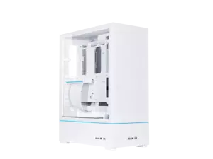 LIAN LI SUP01 White Steel / Tempered Glass ATX Mid Tower Computer Case - Picture 1 of 5