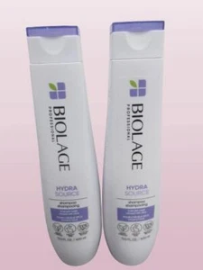 BIOLAGE HYDRA SOURCE SHAMPOO 9.5 OZ LOT OF 2 - Picture 1 of 3