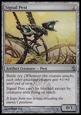 1x Signal Pest Mirrodin Besieged MtG Magic Artifact Uncommon 1 x1 Card Cards