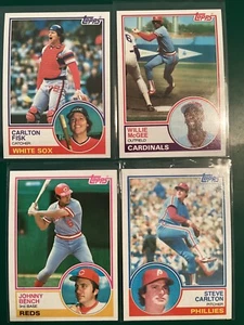 1983 Topps Baseball Singles U Pick All Pictured Combine Ship Discount 1-250 NM - Picture 1 of 253
