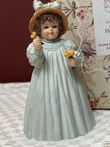 Figura Maud Humphrey Bogart Una flor para ti 1990 exclusiva nueva caja de miembro certificado de autenticidad - Imagen 1 de 6