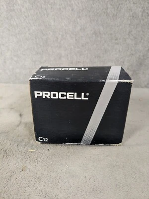 Duracell Procell Alkaline Batteries C 12/Box - Expired - Image 1 of 4