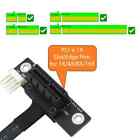 270­° PCIe mPcie to PCI-E 1X 4X 8X 16X Adapter Cable Riser Extension 4P Power
