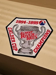 ALBANY RIVER RATS: 1994 - 95 CALDER CUP CHAMPIONSHIP PATCH - NEW - Picture 1 of 2