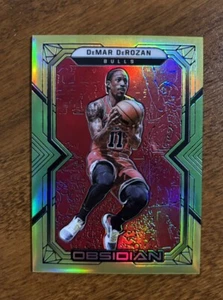 ✨ DeMar DeRozan - 2021-22 Panini Obsidian - Electric Etch Yellow Red #41 /99 - Picture 1 of 3
