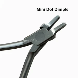 Dental Aligner Retainer Pliers Clear Brace Forceps Mini Dot Dimple Plier Buttons - Picture 1 of 16