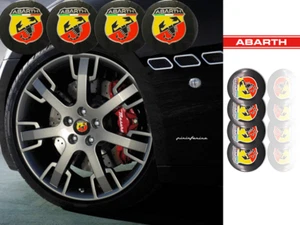 AUFKLEBER EMBLEM ABARTH FIAT TUNING AUTO RADMITTE FELGE SKORPION 3D 56mm - Bild 1 von 3