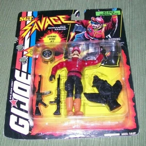 GI Joe SGT. SAVAGE GENERAL BLITZ mit Jetpack Hasbro 1994 - Bild 1 von 5