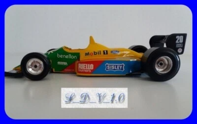 🔷Formula 1 Auto da Corsa🔷Burago Scala 1/24🔷Modello Benetton n° 20🔷 - Immagine 1 di 4