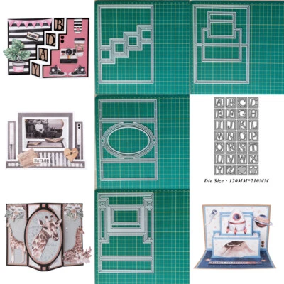 Frame cutting dies metal cutting dies scrapbooking cutting dies stencils DIY - Image 1 of 4