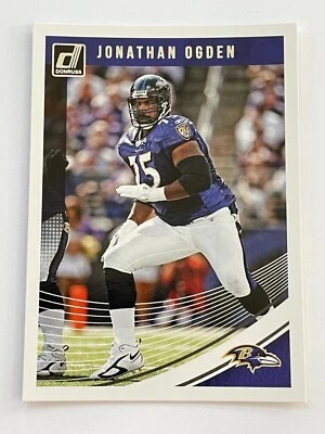 2018 Panini Donruss Football #27 - Jonathan Ogden - Baltimore Ravens - Image 1 of 2