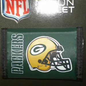 NFL GREEN BAY PACKERS NYLON TRIFOLD WALLET BY RICO NEW NIP - Picture 1 of 1