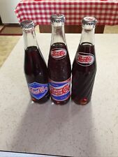 3 Vintage Collector Back to the Future 1950's Pepsi Cola Bottle Limited Edition
