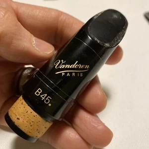 Vandoren Hartgummi B45 Vintage Bb Sopran Klarinette Mundstück. - Bild 1 von 12