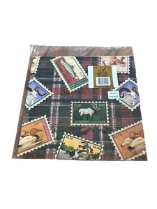 Vintage Artfaire All Occasion Gift Wrap Outdoors Wildlife 2 Sheets 20”x30” - Picture 1 of 4
