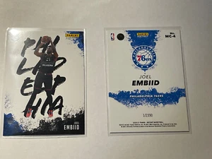 2020-21 NBA Panini Instant My City - JOEL EMBIID #MC-4 - 1 of 2390 PHILADELPHIA - Imagen 1 de 3