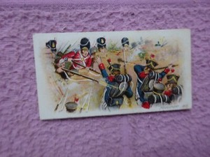 FAULKNER 1902 - OUR GALLANT GRENADIERS 1st SERIES #15 HUNGERFORD 1815  GD