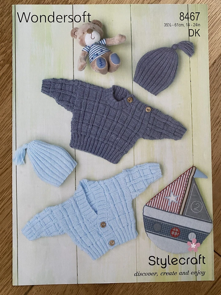 Baby outfits  - Knitting Pattern - Style Craft 8467 - Image 1 of 1