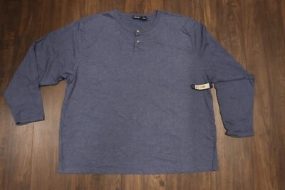 Camiseta azul manga larga Cherokee 2XL para hombre nueva con etiquetas Foto 1 de 4