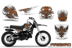 YAMAHA PW80 GRAPHICS KIT CREATORX DECALS STICKERS FIREBIRD OW - Picture 1 of 1