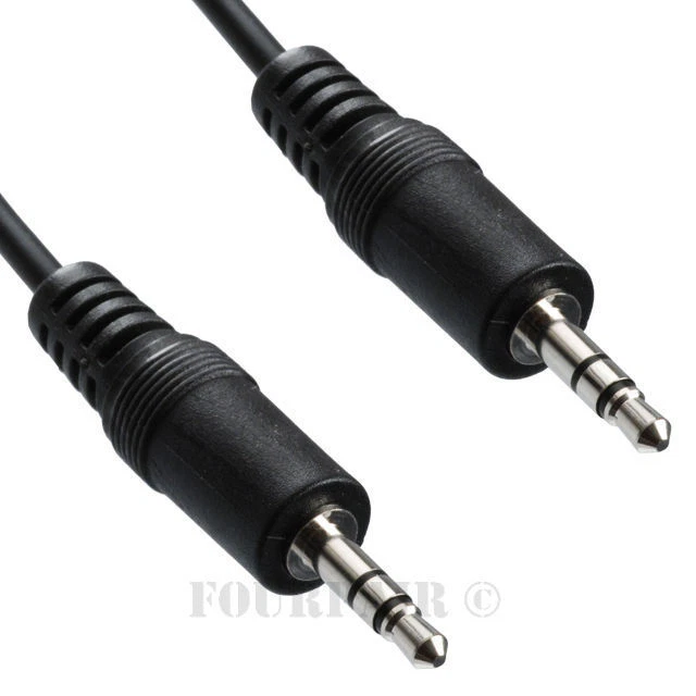 25ft 1/8" 3.5mm Stereo Audio Headphone Cable Cord Male to Male M/M MP3 Aux PC - Image 1 of 1