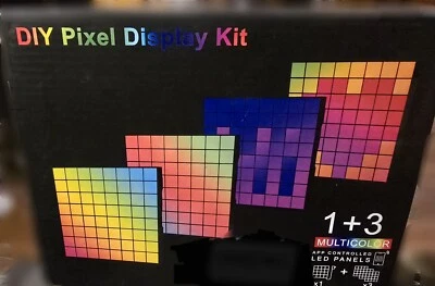 LED Pixel Display Set, App-Controlled Art with 16 Million Colors for DIY... - Image 1 of 4