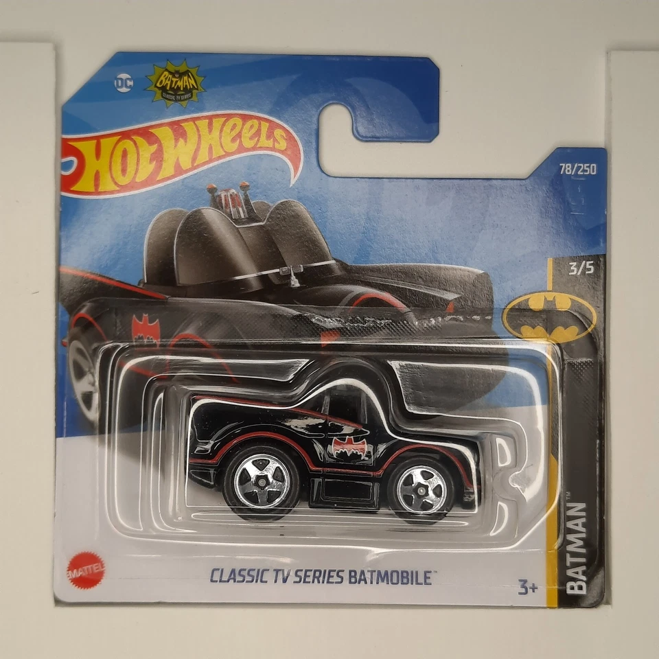 Hot Wheels Mattel 2022 Classic TV Series Batmobile 78/250 HW Batman 3/5 - Immagine 1 di 1