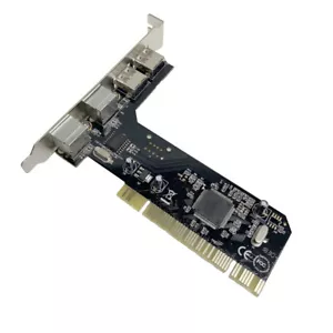 Klawiatura Mysz Adapter Karta PCI 32bit na 2x PS2 PS/2 + 2x port USB 2.0 do PC - Zdjęcie 1 z 3