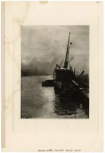 Robert Demachy, "Rouen" aprox. 1899, Notas de cámara Volumen 1, Número 3 Fotograbado - Imagen 1 de 2