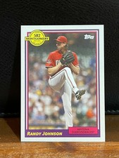 2022 Topps 582 RANDY JOHNSON Arizona Diamondbacks Montgomery Club Set #2