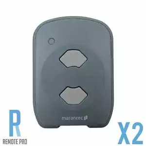 2 x Control remoto Marantec Digital 392 genuino/original garaje/puerta - Imagen 1 de 10