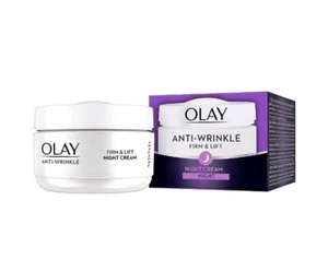 Olay Anti Wrinkle Firm & Lift Night Cream 50ml Anti Ageing Moisturiser - Picture 1 of 3