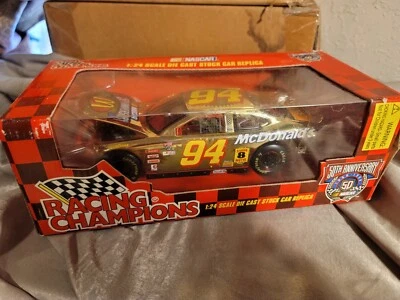 Racing Champions 1:24 NASCAR 1998 Bill Elliott McDonalds 94 50 aniversario Oro Foto 1 de 4