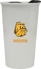 Minnesota Duluth Bulldogs Double Walled Ceramic Tumbler Set-NCAA Travel Mug 2pk