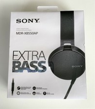 Sony Extra Bass  Noise Cancelling Over-Ear Headphones, MDRXB550AP/B - Black