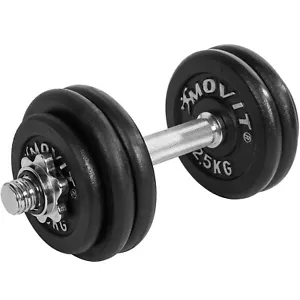 MOVIT Kurzhantel Set 15kg Hantel Set Hantelscheiben Hanteln Gewichte Gusseisen - Bild 1 von 8