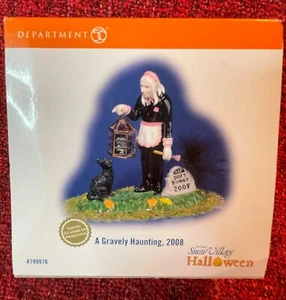 DEPT 56 HALLOWEEN A GRAVELY HAUNTING 2008 799976 SCHNEE DORF ZUBEHÖR - Bild 1 von 1