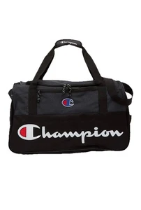 Champion Unisex Atheticwear Forever Champ Utility Duffel Black One Size - Picture 1 of 9